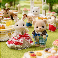 CC 40TH ANNIV FREYA & THEO--CALICO CRITTERS
