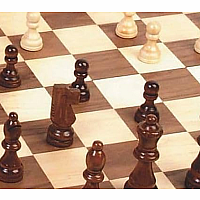 Wooden Chess Set 18" Board