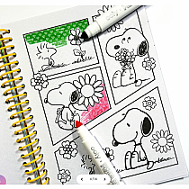 PEANUTS COLORING & STICKER SET