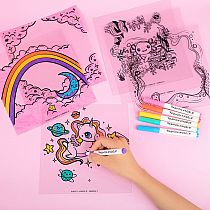 MAKE A SCENE AXOLOTL SHADOW BOX