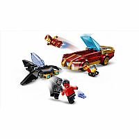 LEGO IRON MAN CAR V RED HULK