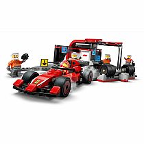 LEGO F1® Pit Stop & Pit Crew with Ferrari Car