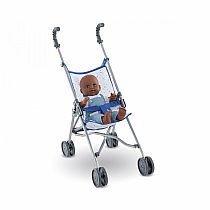14"+ BB BLUE UMBRELLA STROLLER