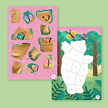 STICKER BY NUMBER ANIMALS