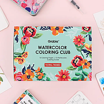 WATERCOLOR CLUB BOX FLORAL
