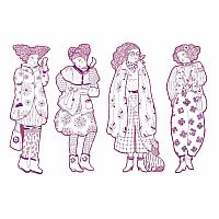 FASHION COLOURING PAPER DOLLS