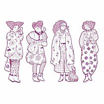 FASHION COLOURING PAPER DOLLS