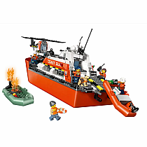 LEGO USCG  RESCUE BOAT/HELICOPTER