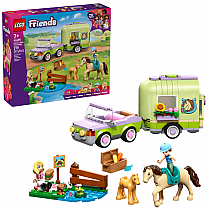 LEGO HORSE AND FOAL TRAILER