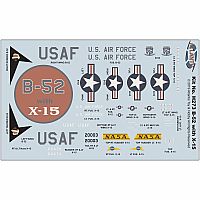 MODEL KIT BOEING B-52 & X-15