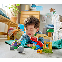 DUPLO DINO Dinosaur Spidey-Rex vs. Green Goblin