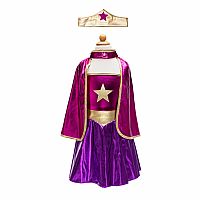SUPER HERO STAR DRESS/CAPE,ACCESSORIES/MD