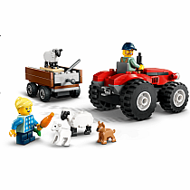 LEGO RED FARM TRACTOR TRAILER