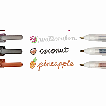 Yummy Scented Glitter Gel Pens - Set of 12