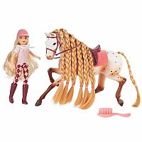 TESS/BIRDIE ENGLISH RIDER/HORSE