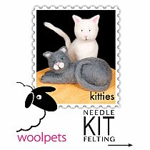 WOOLPETS KITTIES--EASY KIT
