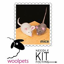 WOOLPETS MICE--STARTER/EASY KIT