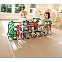MULTI LEVEL RAILWAY CITY SET