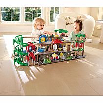 MULTI LEVEL RAILWAY CITY SET