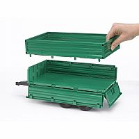 BRUDER TANDEM AXLE TIP TRAILER
