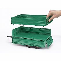 BRUDER TANDEM AXLE TIP TRAILER