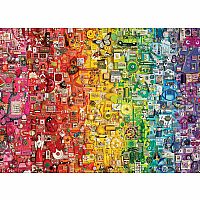 COLORFUL RAINBOW 1000PC PUZ