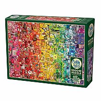 COLORFUL RAINBOW 1000PC PUZ