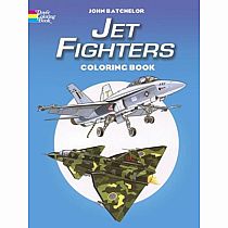 Jet Fighters Coloring Book