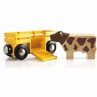 BRIO Farm Railway Set