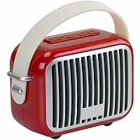 RETRO MINI SPEAKER RED