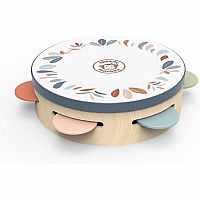 WOOD TAMBOURINE