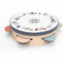 WOOD TAMBOURINE