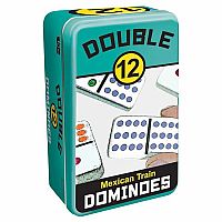 DOUBLE 12 MEXICAN TRAIN DOMINOES UNIV