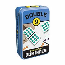 DOULBE 9 CHICKENFOOT DOMINOES