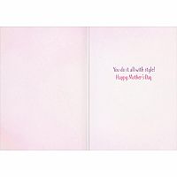 KITTY HYDRANGEA CAP CARD MOTHER'S DAY
