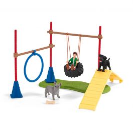 hierarki defekt Næste SCHLEICH PUPPY AGILITY TRAINING - Over the Rainbow