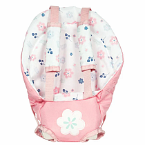 PINK BLOOMS BABY SNUGGLE CARRIAGE