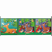 MAGNETIC PUZ BOOK FOREST LIFE