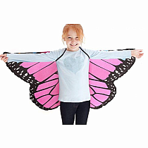 Pink Glitter Butterfly Wings 