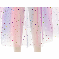 RAINBW UNICORN CAPE/HEADBND 4/6