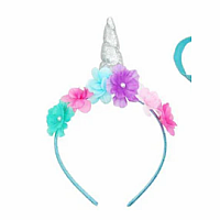 NARWHAL HEADBAND/TAIL SET