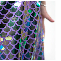 Purple Sparkle Mermaid - 1-3 Years (S)