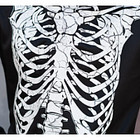 SKELETON SHIRT PANTS MASK 3/4
