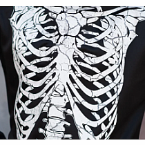 SKELETON SHIRT PANTS MASK 3/4