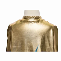 BLUE LIGHTENING HOLOGRAPHIC CAPE