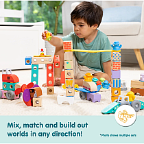 BLOCKABLES VEHICHLES PLAY SET
