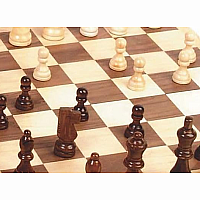 Wooden Chess Set 18" Board