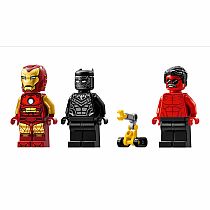 LEGO IRON MAN CAR V RED HULK