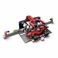 LEGO F1® Pit Stop & Pit Crew with Ferrari Car