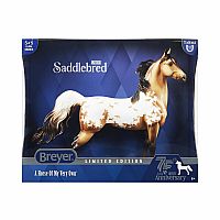BREYER 75TH ANVIVERSARY SADDLEBRED